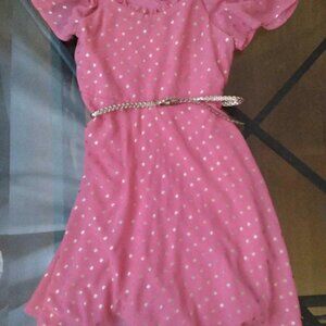 BNWT  Beautiful Girls Dress with Matching Belt 💃